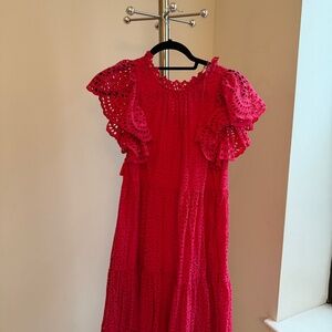 Ulla Johnson Red Aline dress